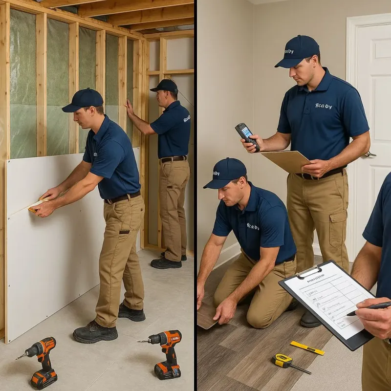 Repairs and Reconstruction process in Waipio, HI